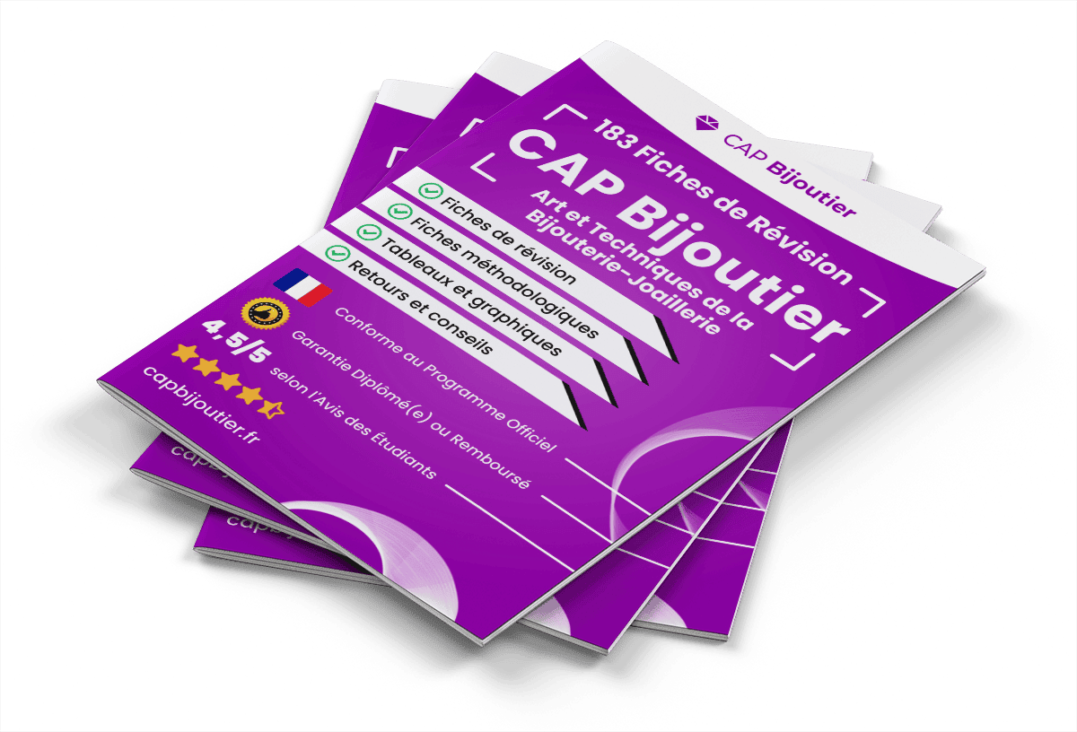 183 Fiches de Révision pour le CAP Bijoutier